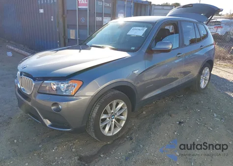 2014 BMW X3 xDrive28I from USA, damaged, VIN 5UXWX9C57E0D37467